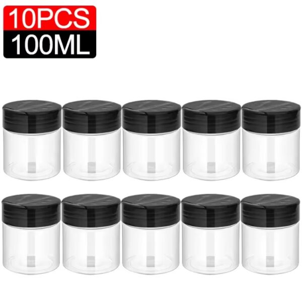 10/1PCS Clear Spices Bottle Salt Pepper - Image 11