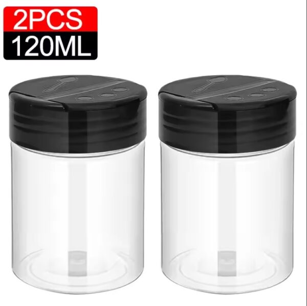 10/1PCS Clear Spices Bottle Salt Pepper - Image 13