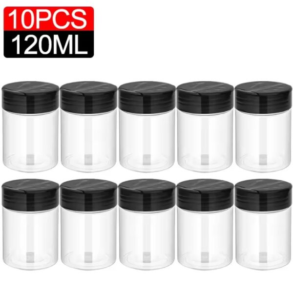 10/1PCS Clear Spices Bottle Salt Pepper - Image 15