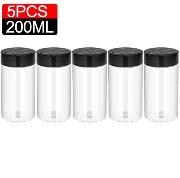 10/1PCS Clear Spices Bottle Salt Pepper - Image 18