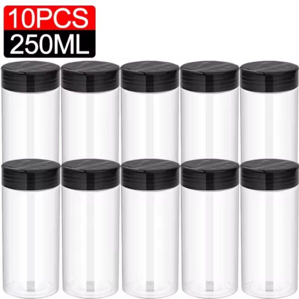 10/1PCS Clear Spices Bottle Salt Pepper - Image 22