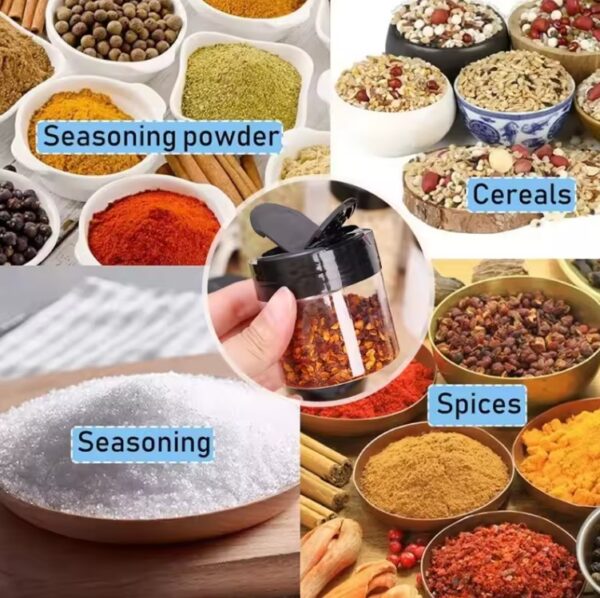 10/1PCS Clear Spices Bottle Salt Pepper - Image 4