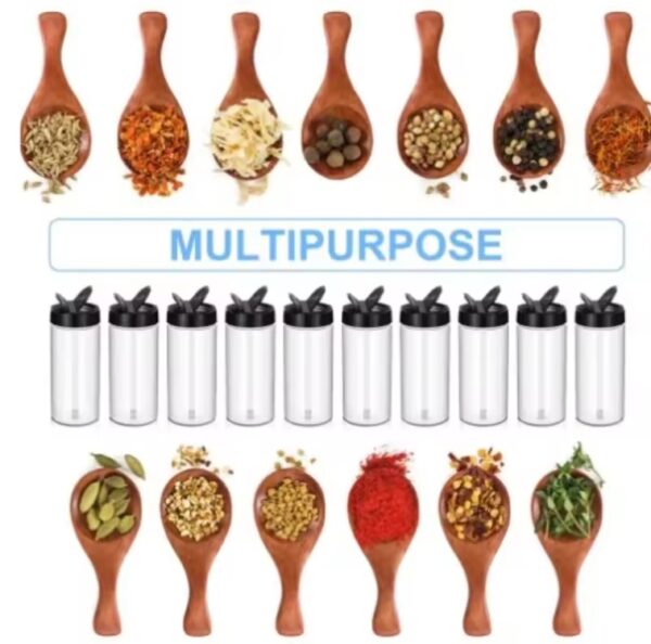 10/1PCS Clear Spices Bottle Salt Pepper - Image 5