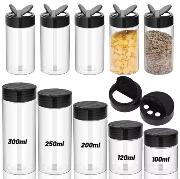 10/1PCS Clear Spices Bottle Salt Pepper - Image 6