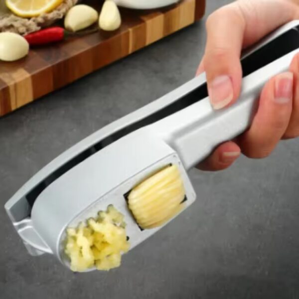 2 In 1 Multifunctional Garlic Press Garlic Slicer - Image 2