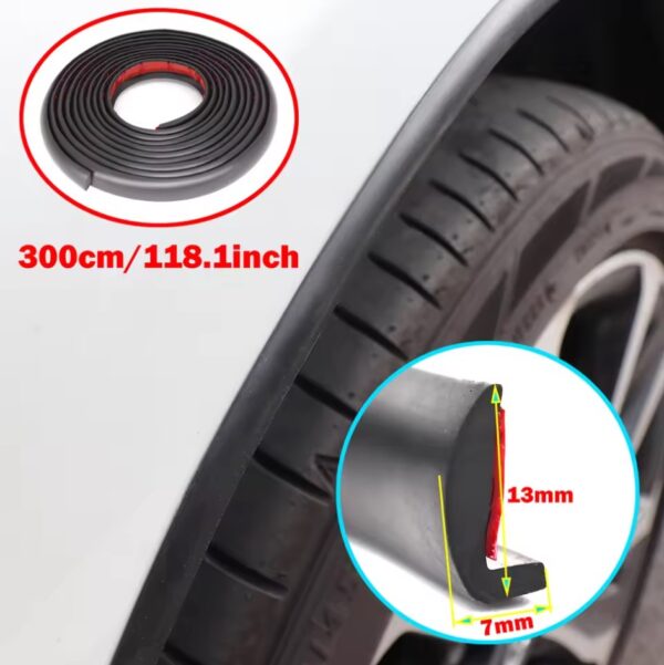 300cm Universal Car Rubber Mud flaps Splash - Image 7