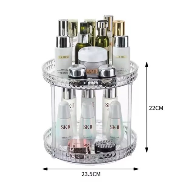 360° Rotatable Desktop Cosmetic Rack - Image 8