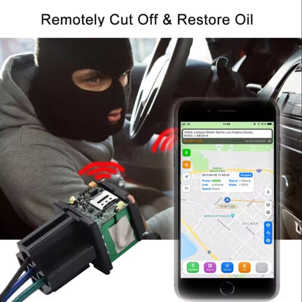 4G Car GPS Tracker ST-907L Tracking Relay - Image 4
