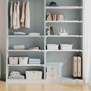 Adjustable Closet Organizer Kitchen Storage