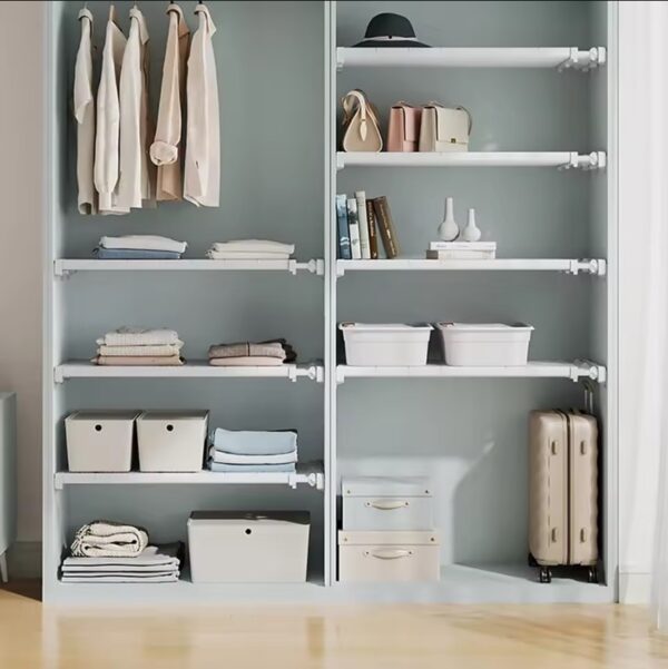 Adjustable Closet Organizer Kitchen Storage