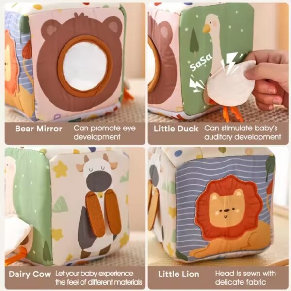 Baby Montessori Toy cotton Magic Tissue Box - Image 4