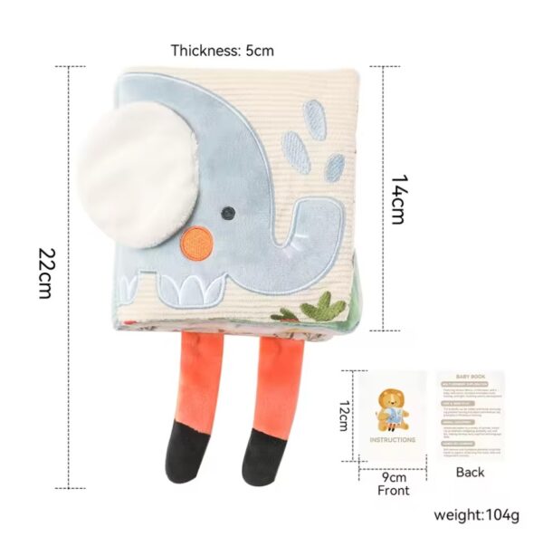 Baby Montessori Toy cotton Magic Tissue Box - Image 9