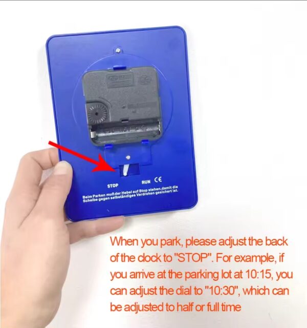 Car Parking Disc Timer Clock - Image 2