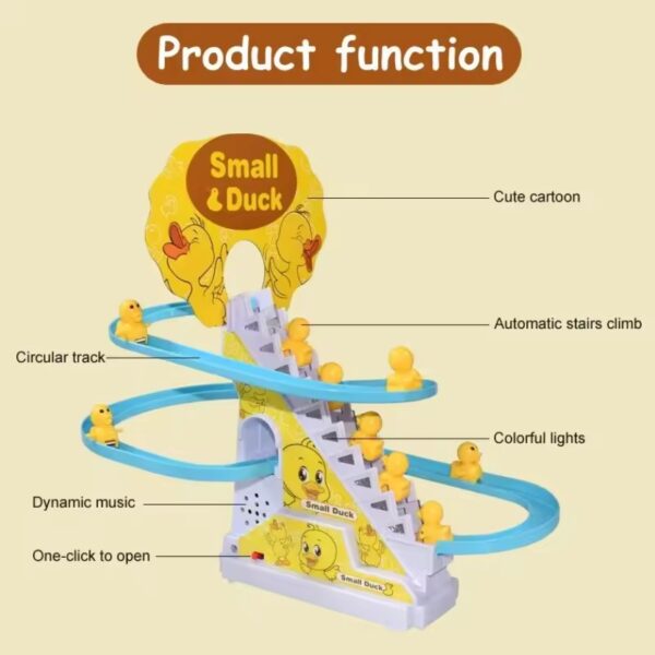 Electric Small Ducks Climbing Toys DIY Ducks - Image 5