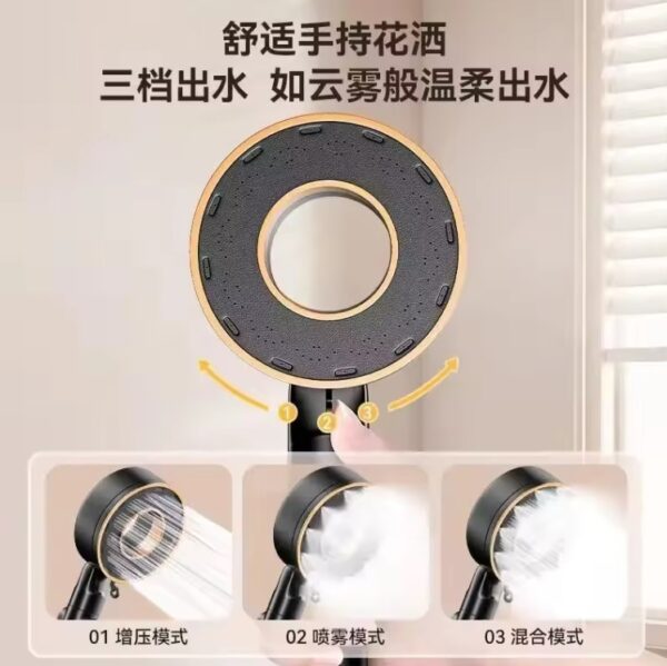 High Pressure Shower Head 3 Modes - Image 2