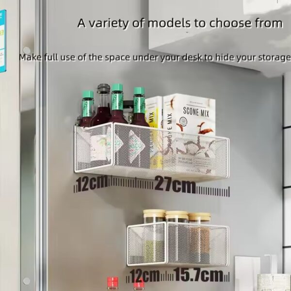Home Refrigerator Shelf Side Storage Magnetic - Image 5