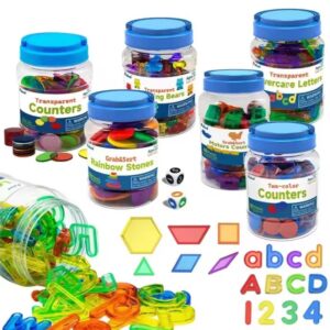 Kids Colorful Transparent Letters
