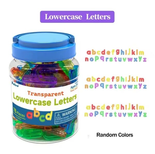 Kids Colorful Transparent Letters - Image 10