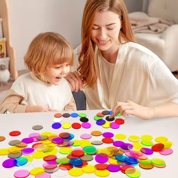 Kids Colorful Transparent Letters - Image 2