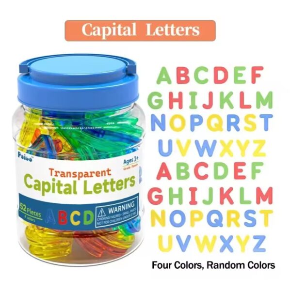Kids Colorful Transparent Letters - Image 7