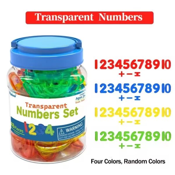 Kids Colorful Transparent Letters - Image 8
