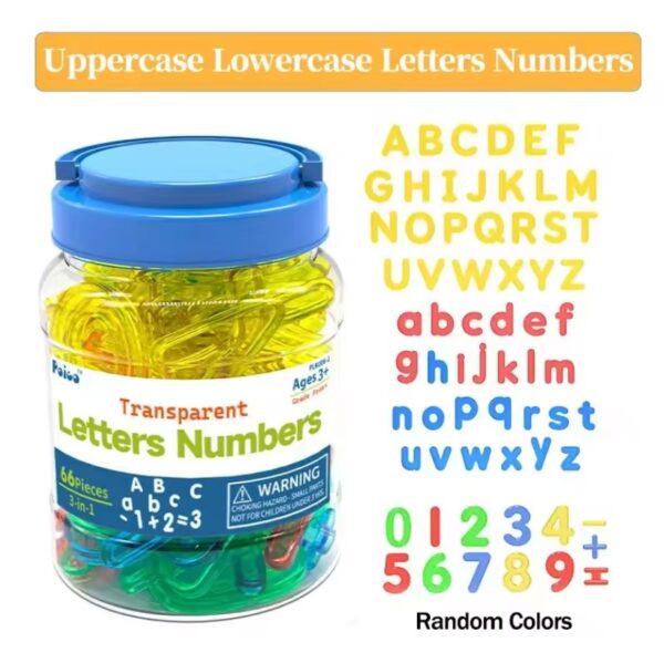 Kids Colorful Transparent Letters - Image 9