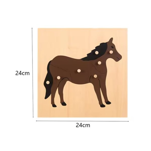Montessori Puzzles Parish Learning Animals - Image 14
