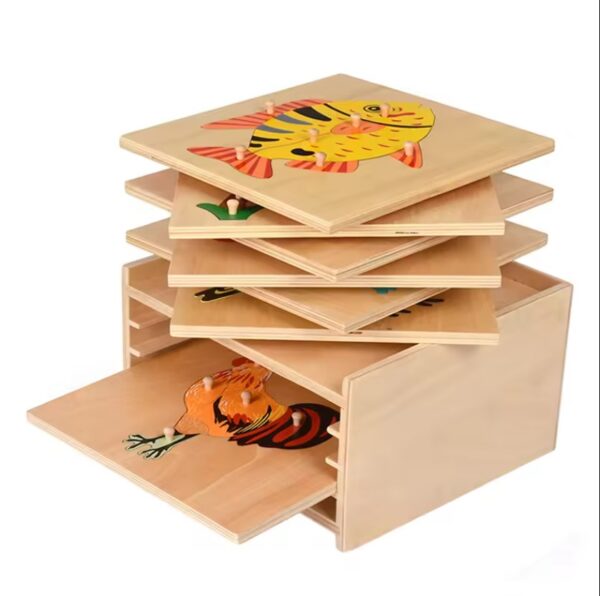 Montessori Puzzles Parish Learning Animals - Image 4