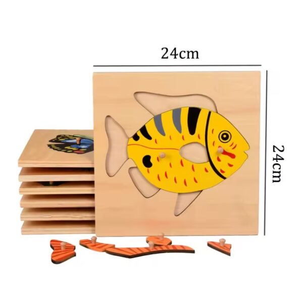 Montessori Puzzles Parish Learning Animals - Image 6