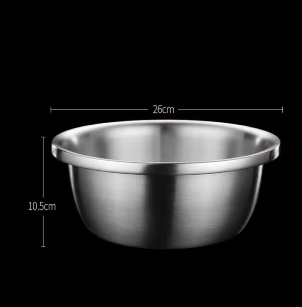 Stainless Steel Drain Basket Colander Rice - Image 11