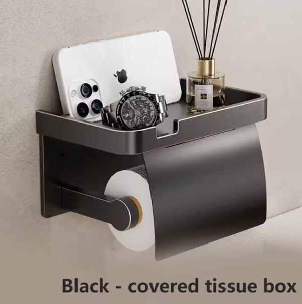 Wall Mounted Toilet Paper Holder - Image 8