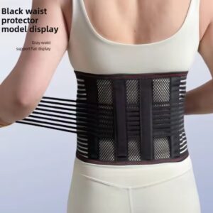 Back Braces for Lower Back Pain Relief with 5 Stays Breathable Back Support Belt